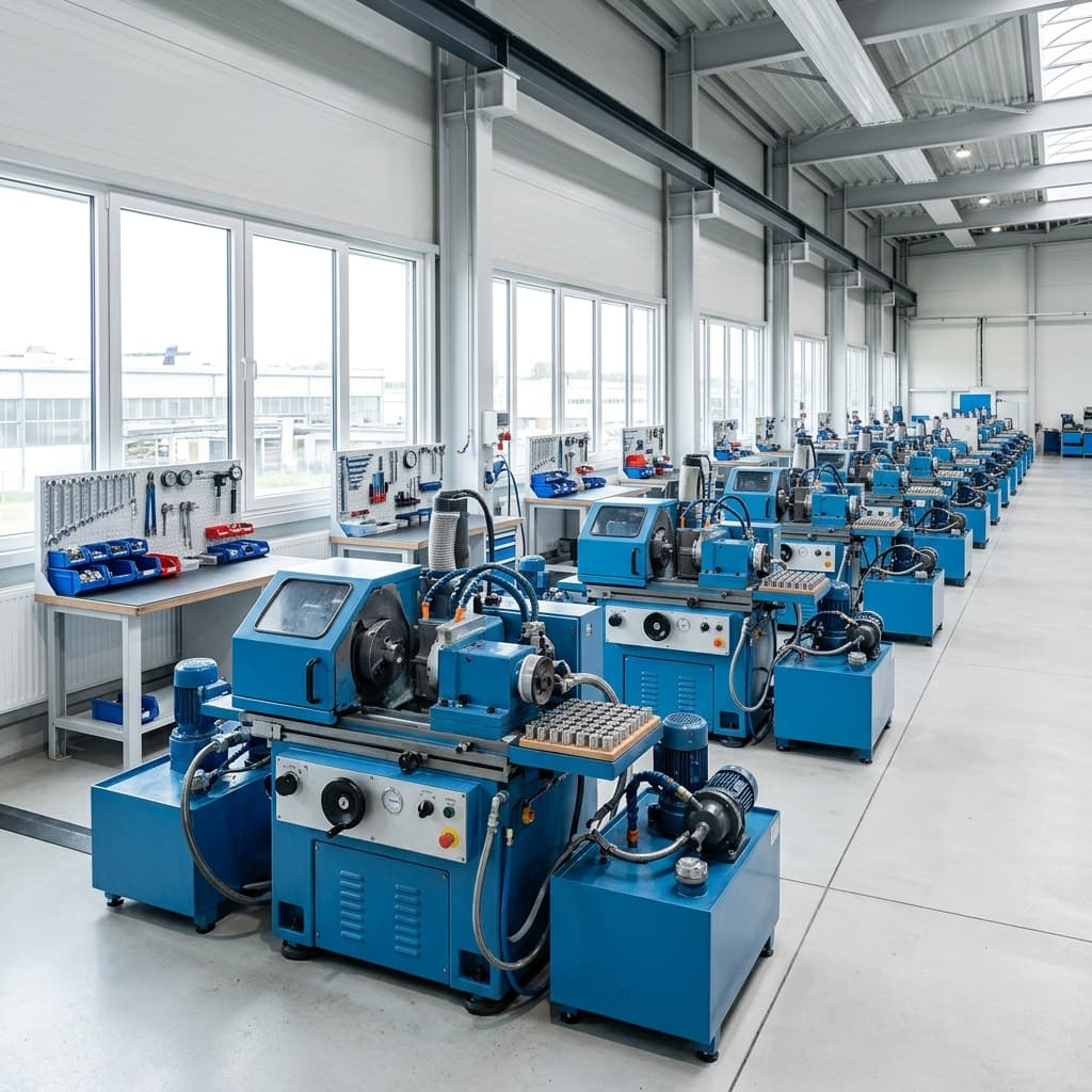 Centerless grinding machines for cylindrical and ring magnet finishing