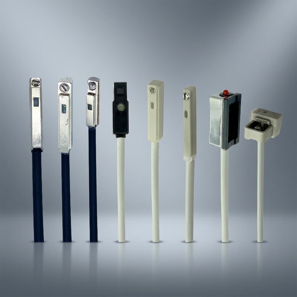 Cylinder magnetic sensor assembly