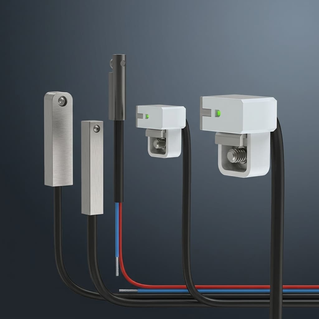 Magnetic cylinder sensor for industrial automation